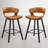 Binni PU 26.97" PU Upholstered Counter Stool with Wood Frame-1827861440-1871177203