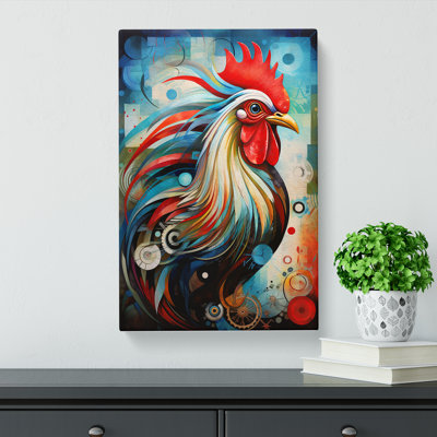 Rooster Orphism No.2 - No Frame Print