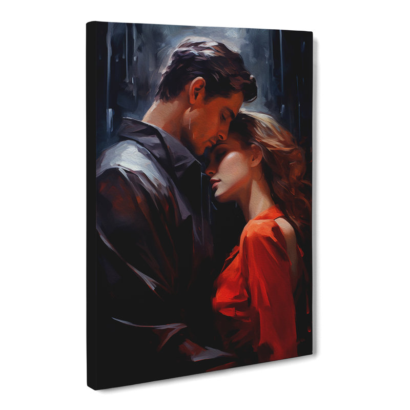 Lovers Tachisme - No Frame Print, 60cm H x 40cm W x 3cm D