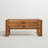 Rectangular Glass Outdoor Coffee Table , 36 " W 20 " D