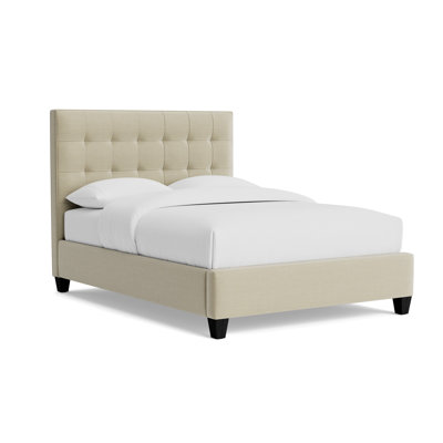 Butler Grid Tuft Floating Rail Bed