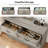 Ahlina 47.2'' W 6 - Drawer Dresser