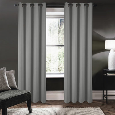 Fitnat 100% Blackout Window Curtain Panel