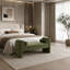 Banc de rangement surdimensionné pour vestibule et chambre à coucher-469904033