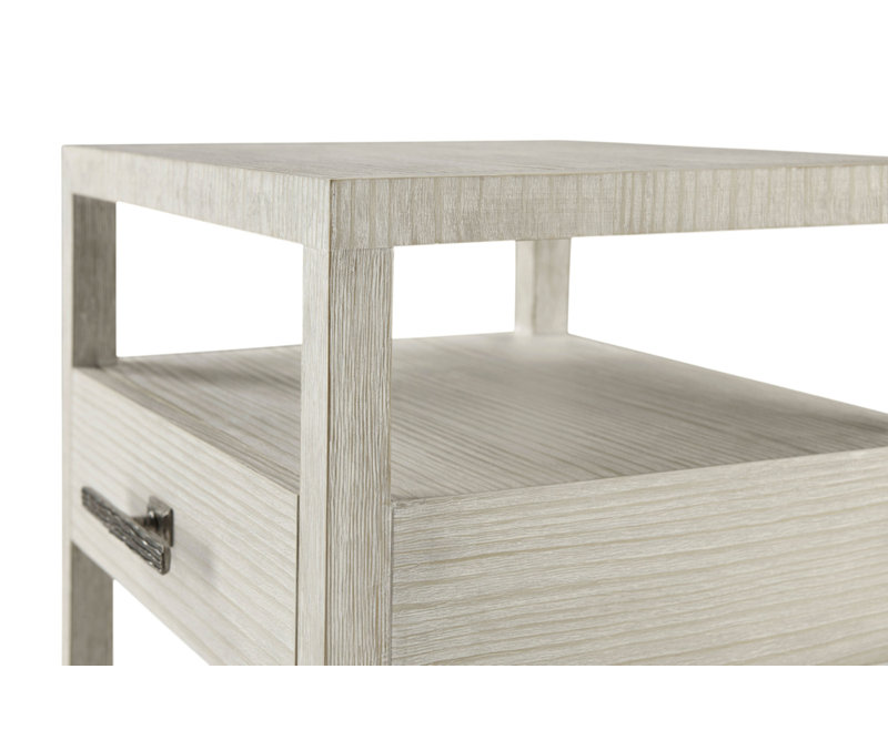 Breeze 1 - Drawer Solid Wood Nightstand