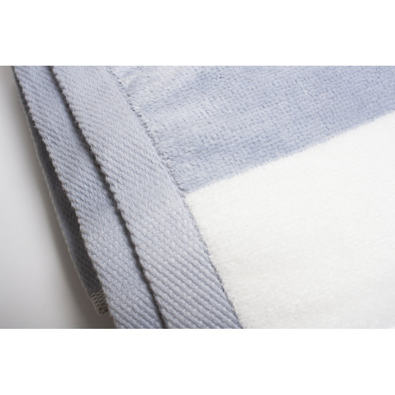 100% Cotton Midweight Beach Towel, Silver