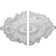 Strasbourg 20"H x 30 1/2"W x 1 1/2"D Ceiling Medallion