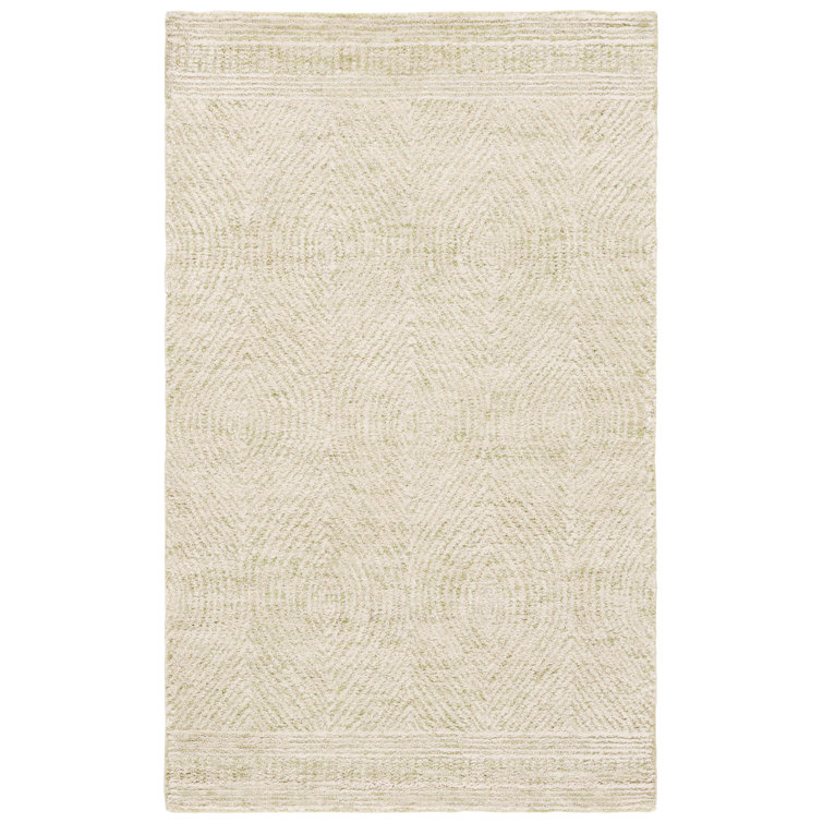 Katracy Abstract Hand Tufted Wool Geometric Rug