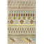Tapis décoratif multicolore à motif géométrique-388844763