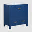 Ensemble de meuble-lavabo simple 18,3 po avec plateau en céramique Stokley-604186565
