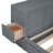 Twin Size Daybed With Storage Arms, Trundle And Charging Station