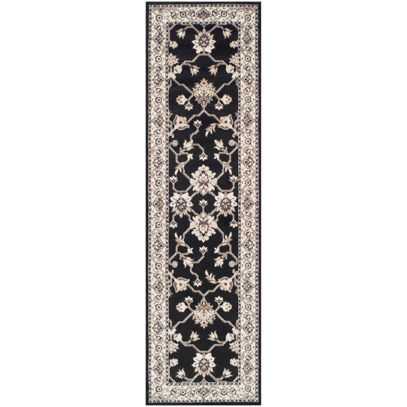 Chemin de table traditionnel 100% polypropylène Clervil, Tapis de couloir 2 pi 7 po x 8 pi