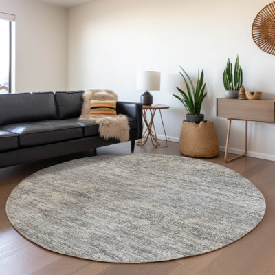 Premium Machine Washable Mayfield Silver Rug