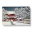 Zojo Temple In The Snow by Hasui Kawase - Wrapped Canvas-55320075