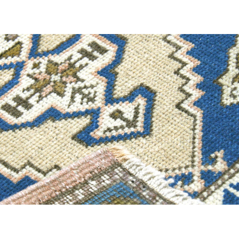 Yastic One-of-a-Kind Rectangle 1'10" x 3'2" Hand Knotted Area Rug