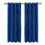 Paire de rideaux occultant et isolant en microfibre à pois-540114913-540114915