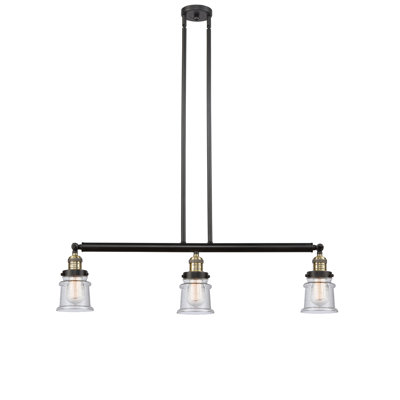 Leister 3 - Light Kitchen Island Pendant
