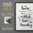 Endless Love and Laundry Framed Print - Solid Wood