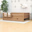 Lit plateforme en bois avec lit gigogne et petit escalier-2044713032-2044713034
