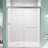 56"-60" Semi- Shower Door, Tempered Glass, , Smooth Surface 72" H W, Modern Bathroom Partition-120954817