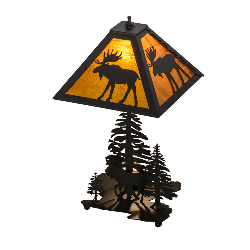 Rustic Lodge Table Lamp