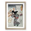 Woman in a Snow Storm by Utagawa Kunisada - Picture Frame Painting Print-55613104-55613103