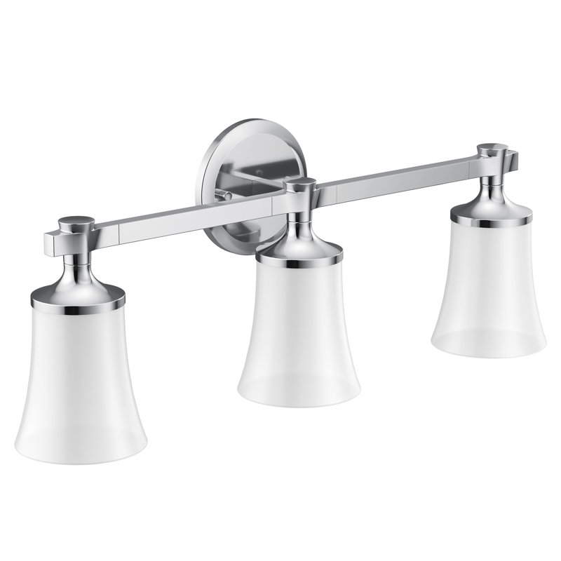 Flara 3-Light Vanity Light, Chrome