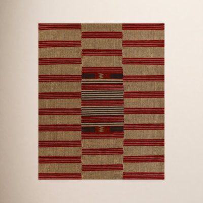 Adobe Flatweave Geometric Jute Rug