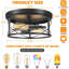 Plafonnier encastré 2 lumières 9,44 po 