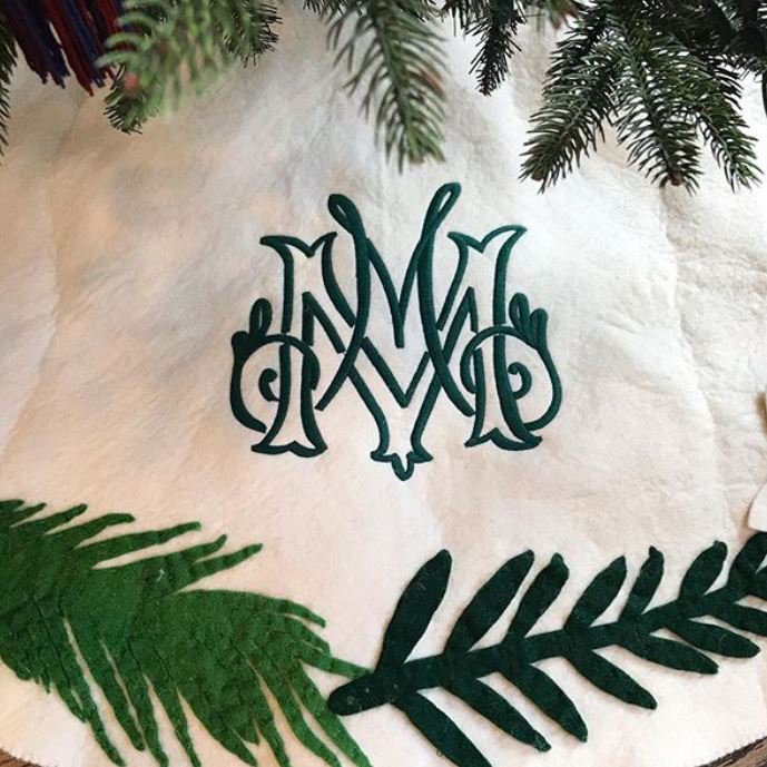Greenery Tree Skirt