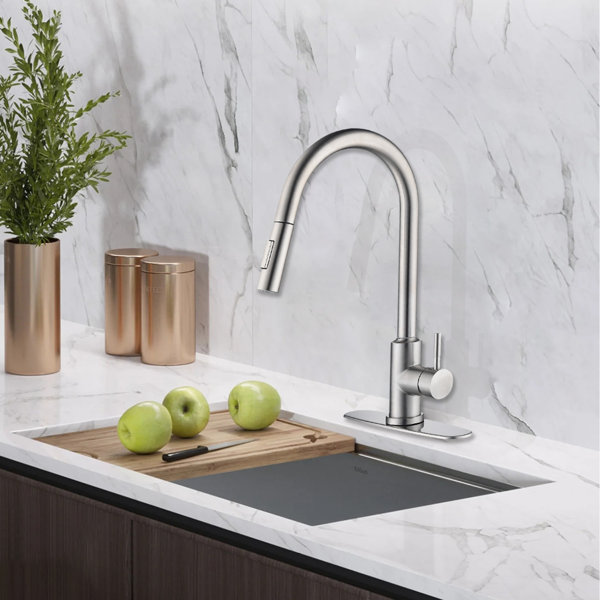 NOVEL Pull Down Touch Kitchen Faucet & Reviews | Wayfair