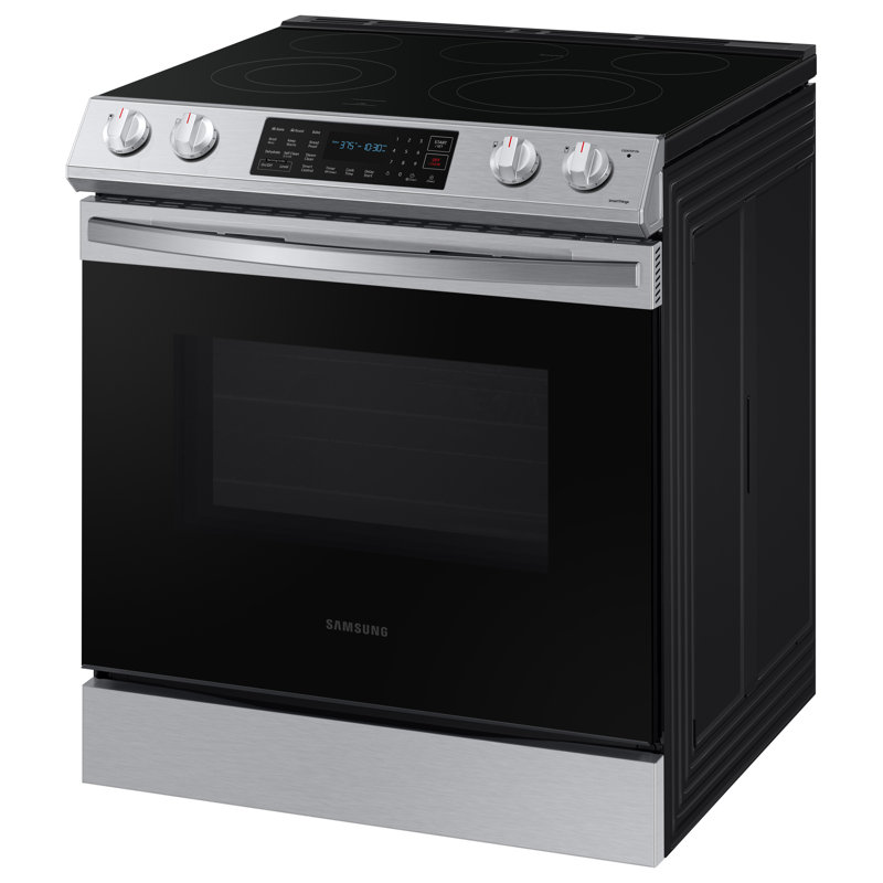 Cuisinière électrique 30 po 6,3 pi³, Acier inoxydable