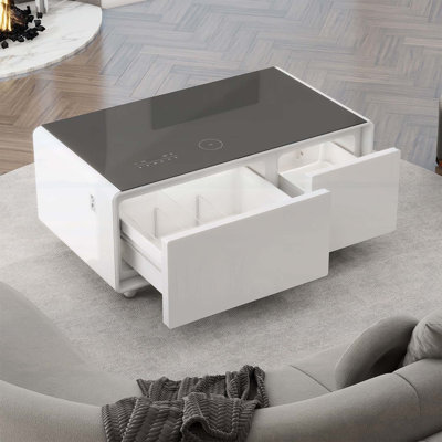 Table basse intelligente avec réfrigérateur intégré, pour une vie améliorée