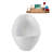 68" Streamline Soaking Glossy White Acrylic Freestanding Bathtub, Bamboo Tray, Drain-103682511