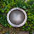 18" Classic  Copper Birdbath with Short Stand