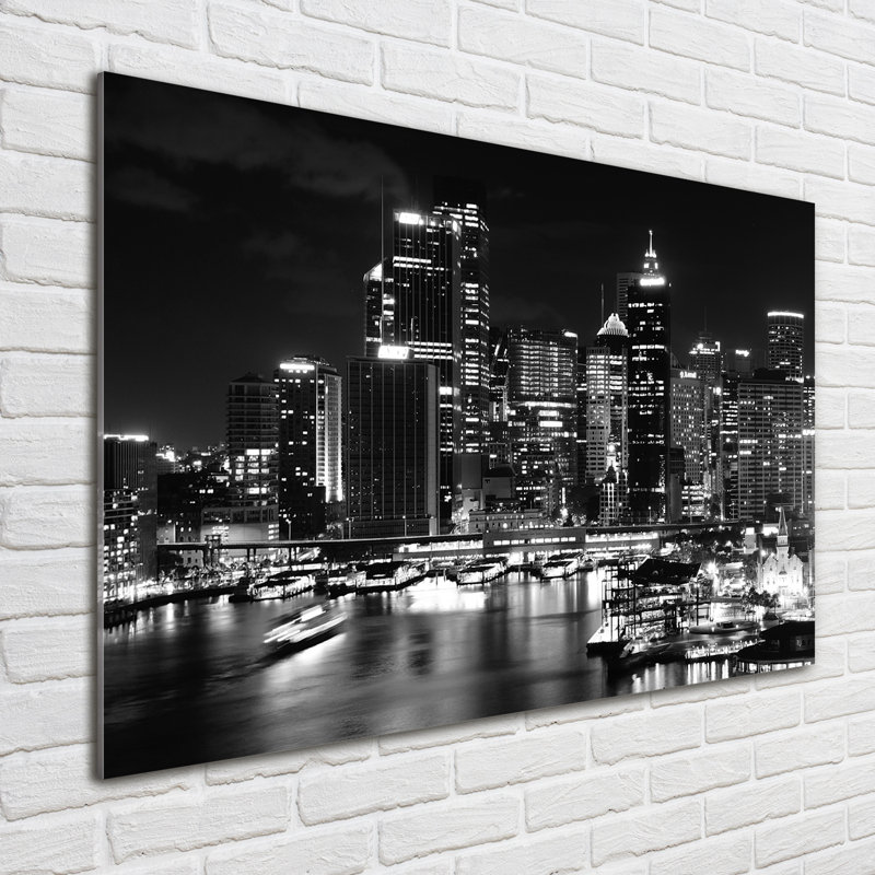 Sydney By Night - Unframed Art Prints on Glass