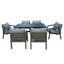 6 - Person Patio Dining Set with Rectangular Table , Cushions Included-288548304