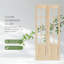 Porte pliante en verre et bois massif 8-Lite avec trousse de quincaillerie d'installation-117231267-117231266