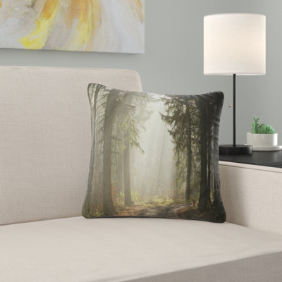Housse de coussin carrée avec insert