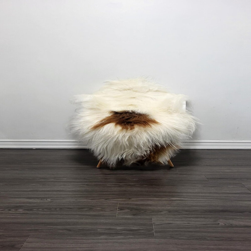 Icelandic Sheepskin Rug Soft Silky Long Wool #C703