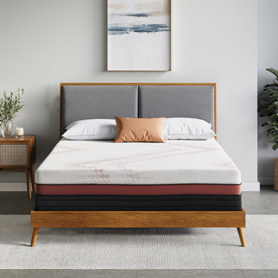 Matelas en mousse viscoélastique gélifiée 14 pouces Nautica Home avec housse de refroidissement infusée de cuivre, taille simple TG - mousse viscoélastique imprégnée de gel et mousse de latex, support breveté Edge Plus, base Reflexa durable