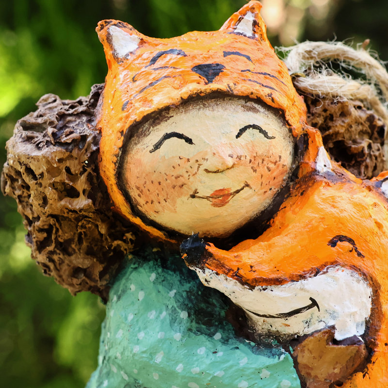 5'' Handmade Fabric Hanging Figurine Ornament