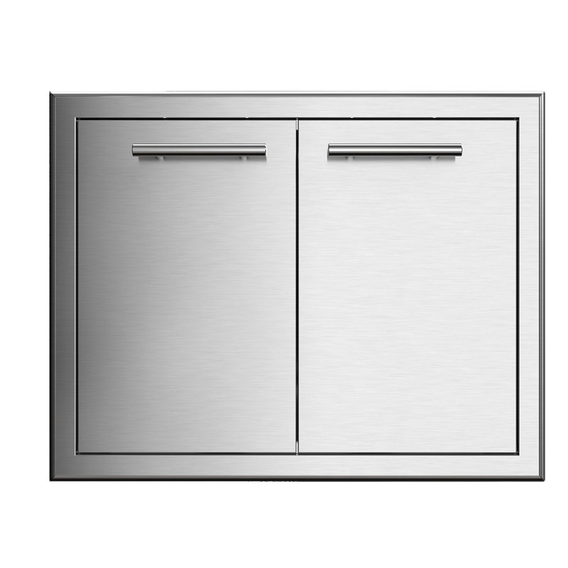 Porte double 30 po, H 23,3 po x l 29,6 po x P 2,93 po