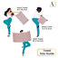 Collection de serviettes texturées 100% coton Mulaayam-106000094-106000103