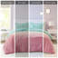 Ensemble d'édredon en fausse fourrure 3 pièces Primrose Aqua-1107562829-1127358881