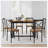 7 Pieces Dining Set 7-Piece Kitchen Table Set Perfect For Kitchen, Breakfast Nook, Living Room Occasions-1187206673-1187206675