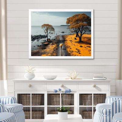 Coastal Beachside Road I - Imprimé