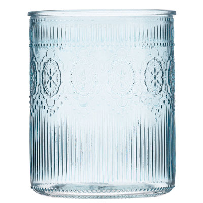 10 ustensiles en verre 10 Strawberry Street Crosby, bleu