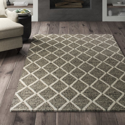 Mott Street Geometric Handmade Tufted Area Rug