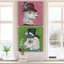 Llama and Bee - ensemble de 2 reproductions sur toiles tendues-757526565